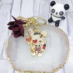 レジンミニうさキーホルダー☪*。꙳のサムネイル