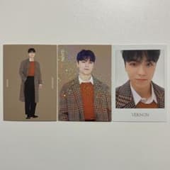SEVENTEEN winter Vernon trading card ②