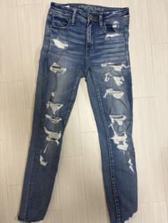 American Eagle ダメージスキニーデニムのサムネイル