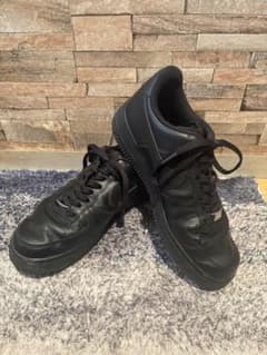 NIKE エアフォース1 25.5cm ブラックのサムネイル
