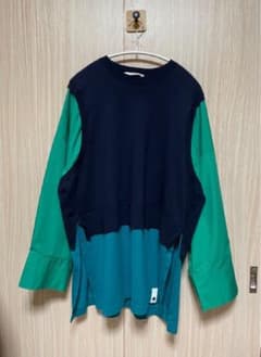 【美品】ENFOLD バイカラートップスのサムネイル