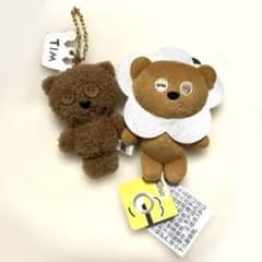 USJ 미니언 팀 봉제인형 스트랩 안녕 마스코트