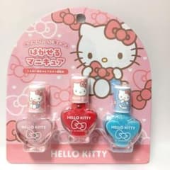 [New, Unopened] Peelable Nail Polish, Hello Kitty, Sanrio, Kids