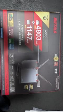 ​【美品】バッファロー WXR-6000AX12P Wi-Fi 6 10Gbpsのサムネイル