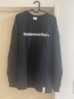 thisisneverthat 長袖カットソー ブラック Mのサムネイル