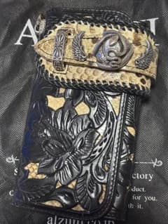 ALZUNI パイソンオーダー　カスタムウォレット ALZUNI パイソンオーダー カスタムウォレット