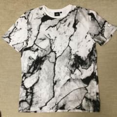 ELVIRA マーブル Tシャツ 白 Lサイズのサムネイル