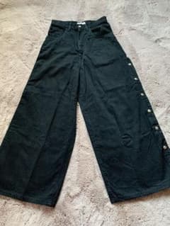 リトルサニーバイト/Side Snap Denim Pantsのサムネイル