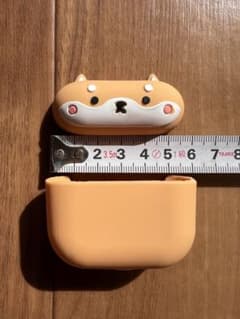 柴犬デザイン イヤホンケース シリコン (AirPods)のサムネイル