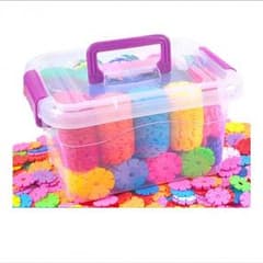 ☆まさまさ様専用☆ 知育玩具 雪カード 花パズルのサムネイル