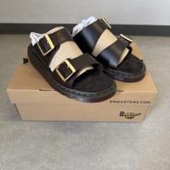 Dr. Martens ダブルストラップ サンダル ブラウンのサムネイル
