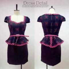 Jewels ペプラムドレスのサムネイル