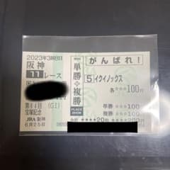イクイノックス 馬券 64宝塚記念のサムネイル