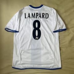 チェルシー2003/04アウェイユニフォーム 長袖 正規品 チェルシー 2003/04 アウェイユニフォーム ランパード #8