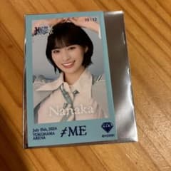 冨田菜々風 ≠ME ミニフォトカード 7/15 横浜アリーナ - メルカリ