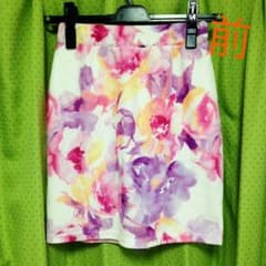 one way 花柄スカート 夏物のサムネイル