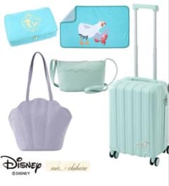 Y*R様 しまむら ハッピーバッグ キャリーケース アリエル5点セット Y*R様 しまむら ハッピーバッグ キャリーケース アリエル5点セット