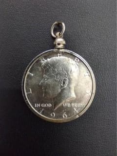 1964年 ケネディ 銀貨 ペンダントトップのサムネイル