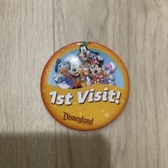 カリフォルニアディズニーリゾート缶バッジのサムネイル