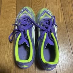 adidas F50 LEAGUEサッカーシューズ スパイク パープル/イエローのサムネイル