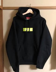 Supreme box logo パーカー AW16 ブラックのサムネイル