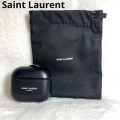 美品✨Saint Laurent AirPodsケース 第3世代 リング 黒 - メルカリ