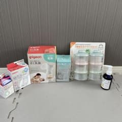Pigeon電動母乳搾乳器 ＋ミルクケース ＋手動搾乳器セットのサムネイル