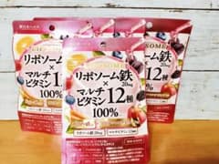 リポソーム鉄×マルチビタミン12種 5袋セット(150日分) 鉄分20mgのサムネイル