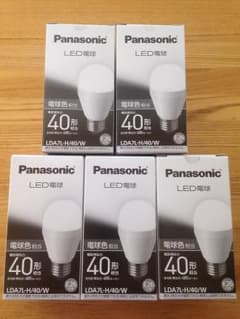 《新品未使用》LED電球 LDA7L-H/40/W・Panasonicのサムネイル