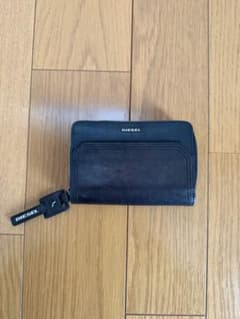 DIESEL ブラックレザー長財布のサムネイル