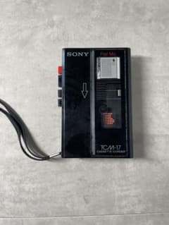 SONY TCM-17 カセットレコーダー ポータブル - メルカリ