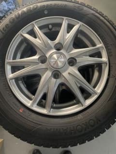 145/80R13 ワゴンR タントなど　スタッドレス　ホイール  セットのサムネイル
