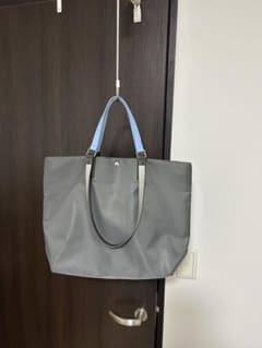 KEYUKA トートバッグ グレー×ライトブルーのサムネイル