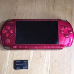 PSP3000 レッド お値下げ不可です！のサムネイル