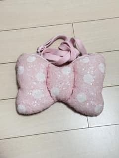 Minnie Mouse リボン型 ポシェット ピンクのサムネイル