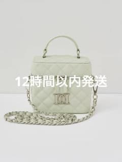 Darich ダーリッチ シルバーパーツ キルティングスクエアミニバッグ