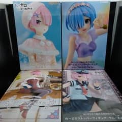Re:ゼロから始める異世界 ぬーどるストッパーフィギュア−ラム＆レム−４体セット