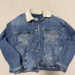 DIESEL デニムジャケット ボア裏地のサムネイル