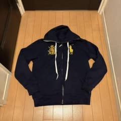 polo ralph lauren ネイビー パーカー ビッグポニー swag - メルカリ