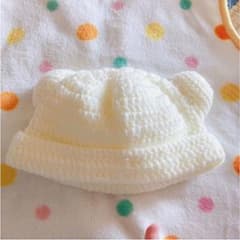 ハンドメイド 手編み ニット帽のサムネイル