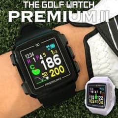 【中古美品】多機能♪GPS腕時計GREENON ゴルフウォッチ♪プレミアム2♪のサムネイル