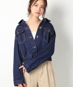 Heatherデニムジャケット ワッペンのサムネイル