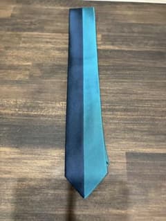 0322_ポールスミス ネクタイ ターコイズブルー、ネイビー