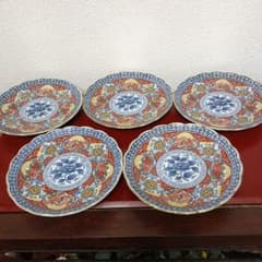 第一陶器　明宝窯　金彩古伊万里 銘々皿　中皿　未使用品 第一陶器 明宝窯 金彩古伊万里 銘々皿 中皿 未使用品 - メルカリ