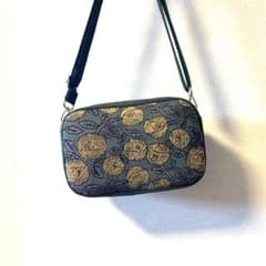 ミナペルホネン rosy(dark green×brown)ショルダーバック - メルカリ