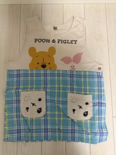 プーさんとピグレット エプロン 3Lサイズのサムネイル