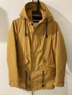 JUNRED フードモッズコート　マスタードイエロー•黄土色•山吹色のサムネイル