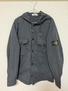 STONE ISLAND フーデッドジャケット ブラックのサムネイル