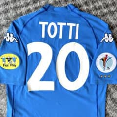 【選手支給品】F・トッティ ＃２０ イタリア代表 ２０００（H） 選手支給品】F・トッティ ＃20 イタリア代表 2000（H