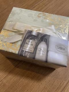 【新品・未使用】 SABON バスタイムギフト パチュリ・ラベンダー・バニラのサムネイル